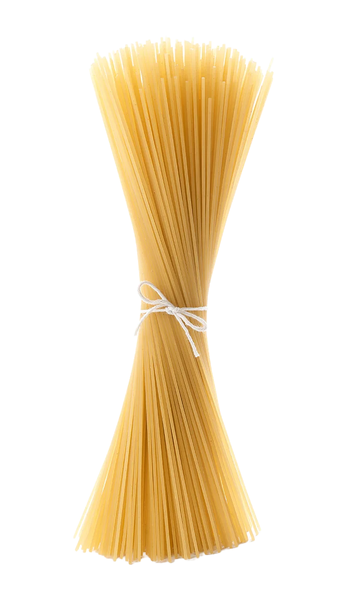 Mit Küchengarn gebündelte Spaghetti